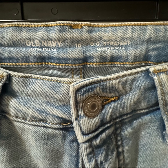 Old Navy - High Rise - OG Straight Secret Smooth Pockets size 10 & 12 Available - Picture 2 of 11
